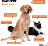 Deley Naturals Aceite de salmón capturado en la naturaleza de Alaska prémium para perros y gatos, suplemento de aceite de pescado rico en omega-3 para una piel, pelaje y articulaciones saludables, totalmente natural, de origen sostenible, 16 onzas