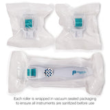 Kit de 5 piezas rodillo facial con 3 cabezales extra