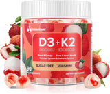 Gomitas de Vitamina D3 K2 Magnesio Sin Azúcar 90 Uni