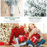 Árbol de Navidad Artificial Nightcore 7.5FT, 450 Luces LED