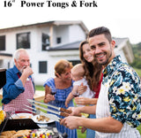 Set de herramientas BBQ 27pcs ROMANTICIST, acero inoxidable, portátil