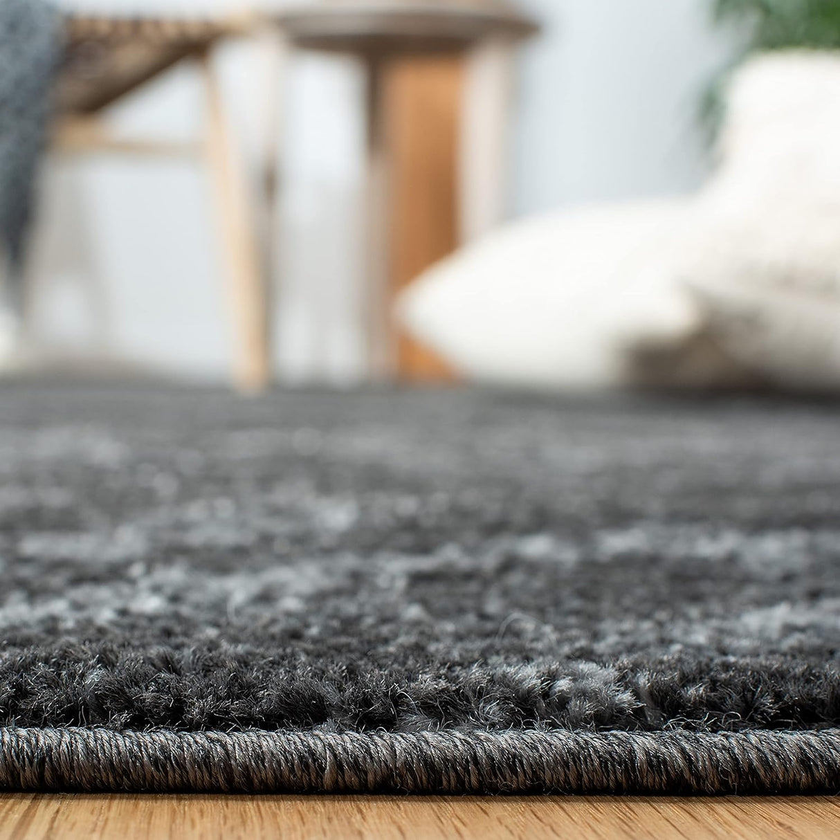Alfombra Runner Moderna de Diseño Diamante Distressed - ADR131F