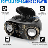 Reproductor de CD portátil Bluetooth PYLE-HOME PHCD55