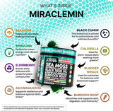 Capsulas de Nutra Sea Moss con Ashwagandha, 90 Vegan – MiracleMin