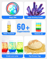 Kit de Experimentos Científicos, Aprendizaje STEM, 60+ Experimentos
