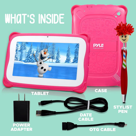 Tablet para niños con lápiz capacitivo de 7 pulgadas Pyle