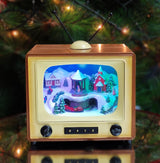 Televisor Retro MOMENTS IN TIME 6 con Música y Luz LED