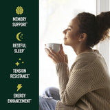Suplemento Ashwagandha 1300mg, Adaptógeno, 120 cápsulas