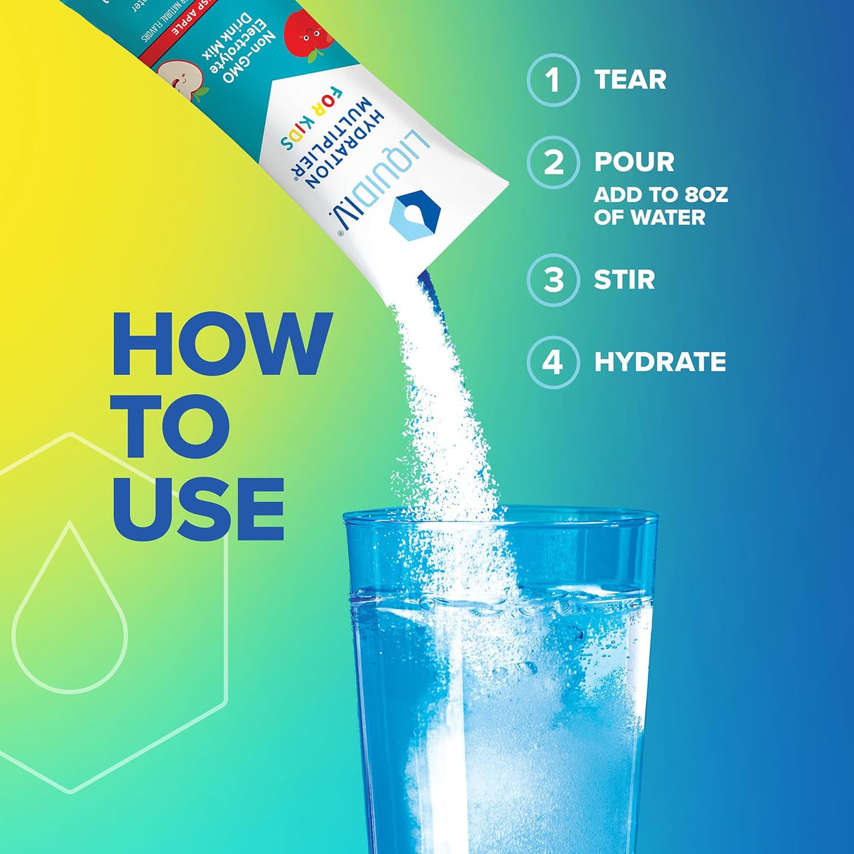 Suplementos Alimenticios de polvo de hidratación Liquid I.V.