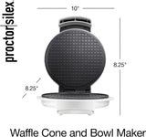 Máquina de conos y tazones de helado Proctor Silex 26410