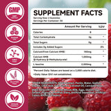 Gummies de HMB y Leucina 3000mg, Sin Azúcar, Vegan, 60u