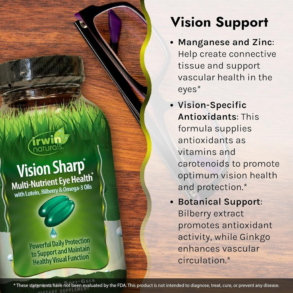 Suplemento Multi-Nutrient Eye Health con luteína  omega-3