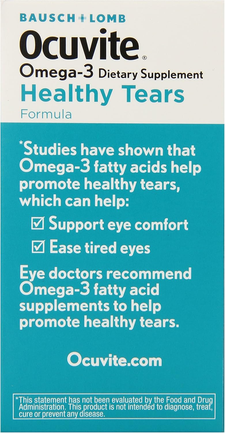 Suplemento Bausch + Lomb Ocuvite Healthy Tears 60 unidade
