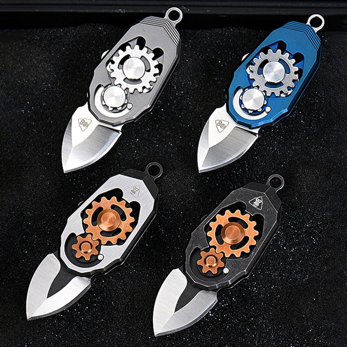 Cuchillo plegable de acero inoxidable EDC para viajes
