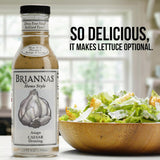 Combo de Aderezos BRIANNAS Asiago Caesar y Poppy Seed 12 oz