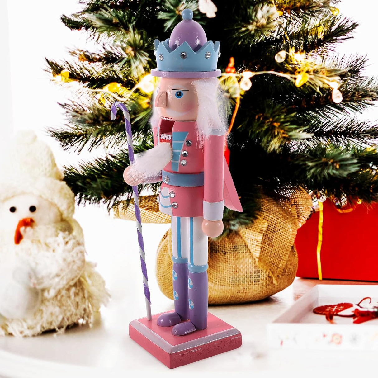 Soldado de Nochebuena de Madera, Adorno Navideño, Modelo 2023