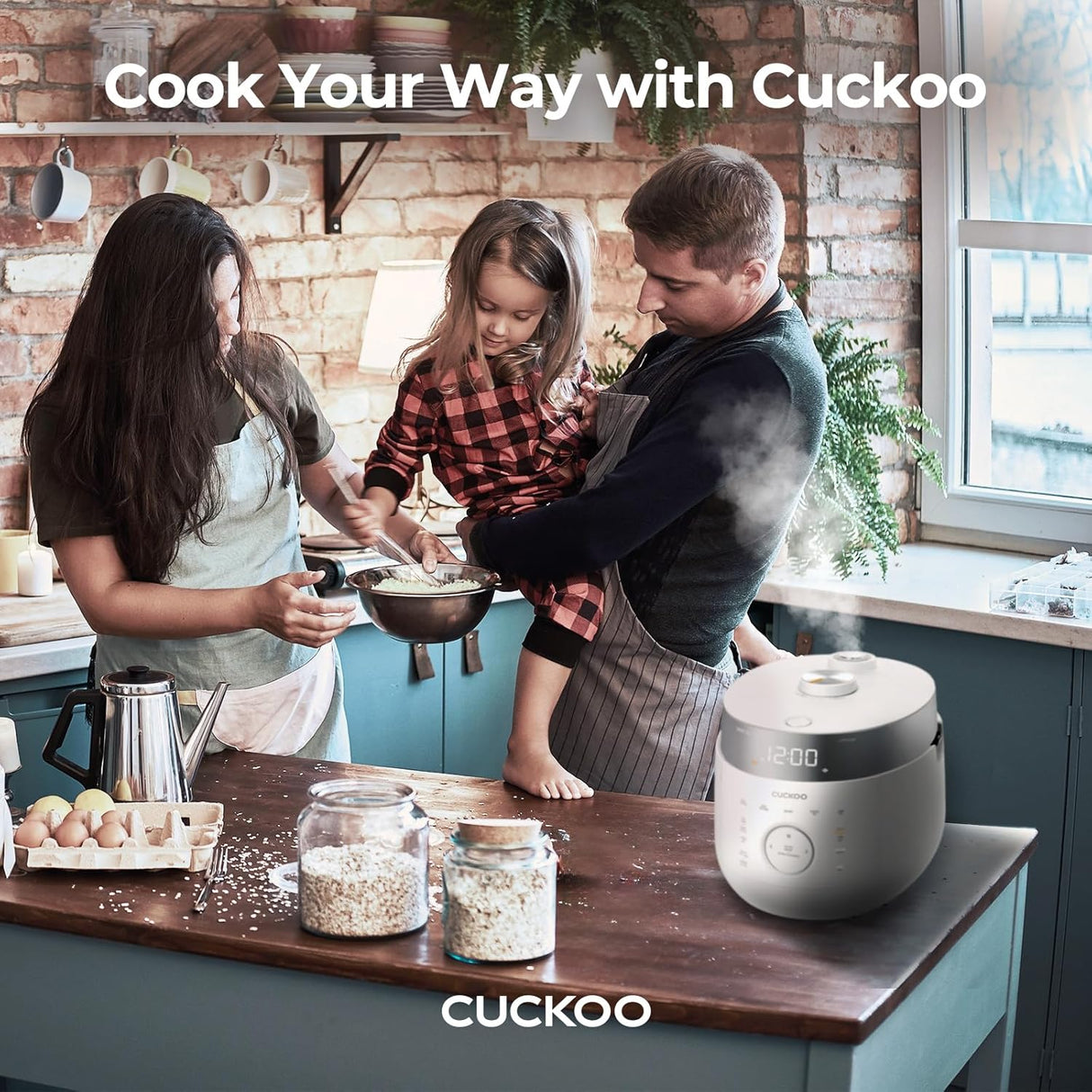 Olla Arrocera CUCKOO 6 tazas, 16 modos, modelo CRP-LHTR0609FW