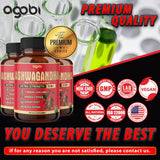 Suplemento de Ashwagandha 5200mg - 3 Paquetes 60 Cápsulas