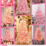 Árbol de Navidad Artificial de 6 pies con luces LED y modos