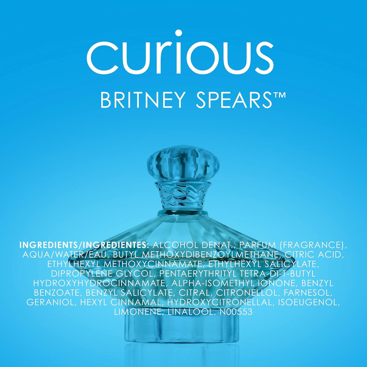 Perfume para mujer Britney Spears Curious 1 fl oz