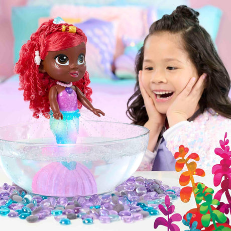 Muñeca Ariel Luz y Sonido, Just Play, 11.5 pulgadas, 5 Piezas