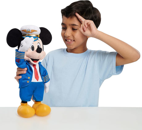 Peluche de Mickey Mouse One: el avión de Walt
