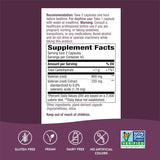 Suplemento Nature's Way Valeriana sin OMG sin gluten  220 mg