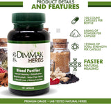 Purificador de sangre para limpieza interna Dimmak Herbs