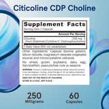 Suplemento de CDP Colina Jarrow Formulas, memoria, 60 cápsulas