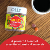 Cápsula multivitamínica probiótico para adultos