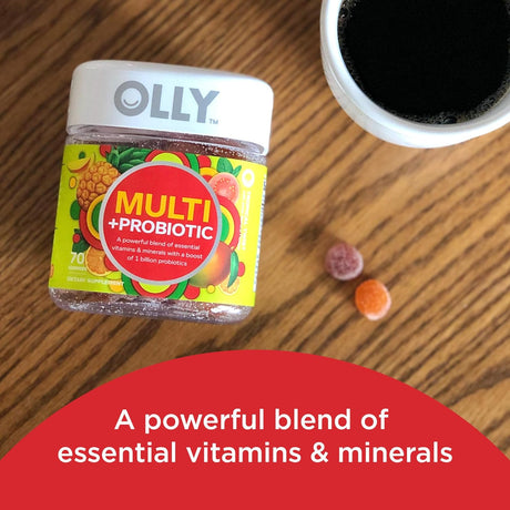 Cápsula multivitamínica probiótico para adultos