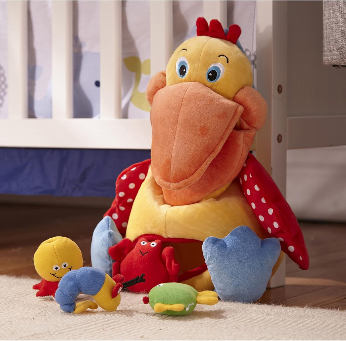 Pelícano Hambriento de peluche - Melissa & Doug - Juguete educativo