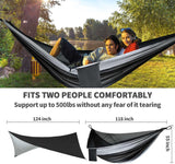 Hamaca con Mosquitera y Tarp, Portable, Nylon, Modelo Camping
