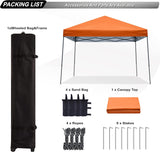 Tienda de campaña desplegable estable para exteriores modelo ABCCANOPY