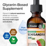 Gotas de Schisandra - Suplemento Natural - 2 Fl.Oz.