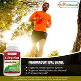 Suplemento L-arginina 1000 mg 120 und óxido nítrico