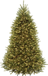 Árbol de Navidad artificial preiluminado, luces LED de doble color