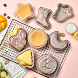 Moldes para pastel fantasma Crethinkaty, antiadherentes, 5.6