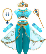Disfraz de Princesa Árabe para Niñas - Fantasía Halloween 2023