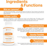 Vitamina C liposomal premium 2000 mg 300 cápsulas  sin OMG