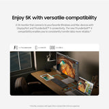 Monitor 5K Samsung ViewFinity S9, Thunderbolt 4, LS27C900PANXZA