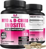 Capsulas BMVINVOL 2050mg Inositol, Folato, Vit D 120