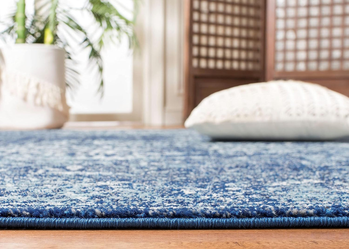 Alfombra Runner Oriental Distressed No Desprende  EVK256A