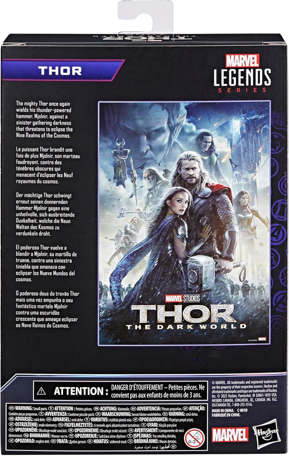 Figuras de Acción Thor 6", Thor: El Mundo Oscuro, Serie Legends