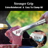 Set de Utensilios de Barbacoa GRILLART, 19 Piezas, Acero Inox.