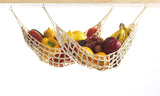 Hamaca Frutal de Algodón, 2 Piezas, Soporte y Ganchos incluidos
