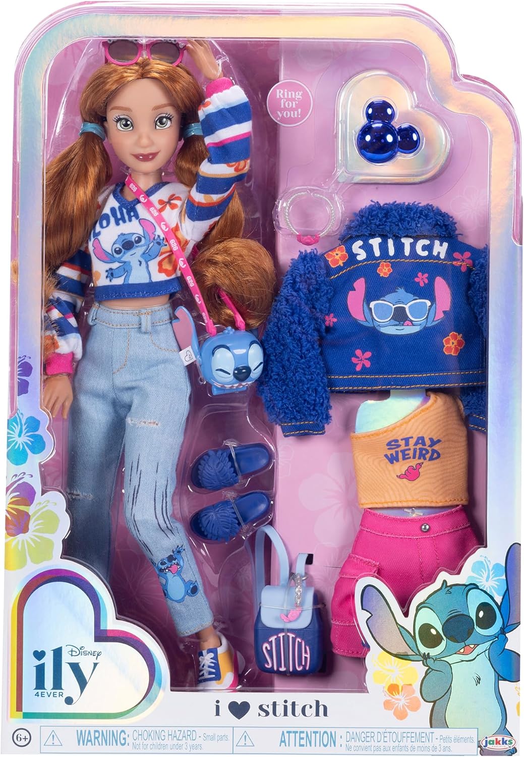 Muñecas de Moda Disney ILY 4EVER, 13 Puntos de Articulación