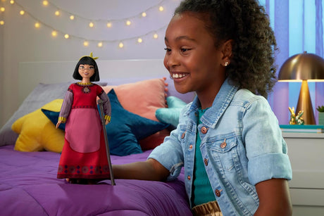 Muñeca de Moda Rosas Dahlia Disney Wish Mattel con accesorios