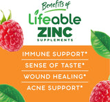 Suplementos Alimenticios de zinc realistas de 50 mg