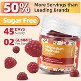Suplemento de glicinato de magnesio de 400 mg con L-treonato